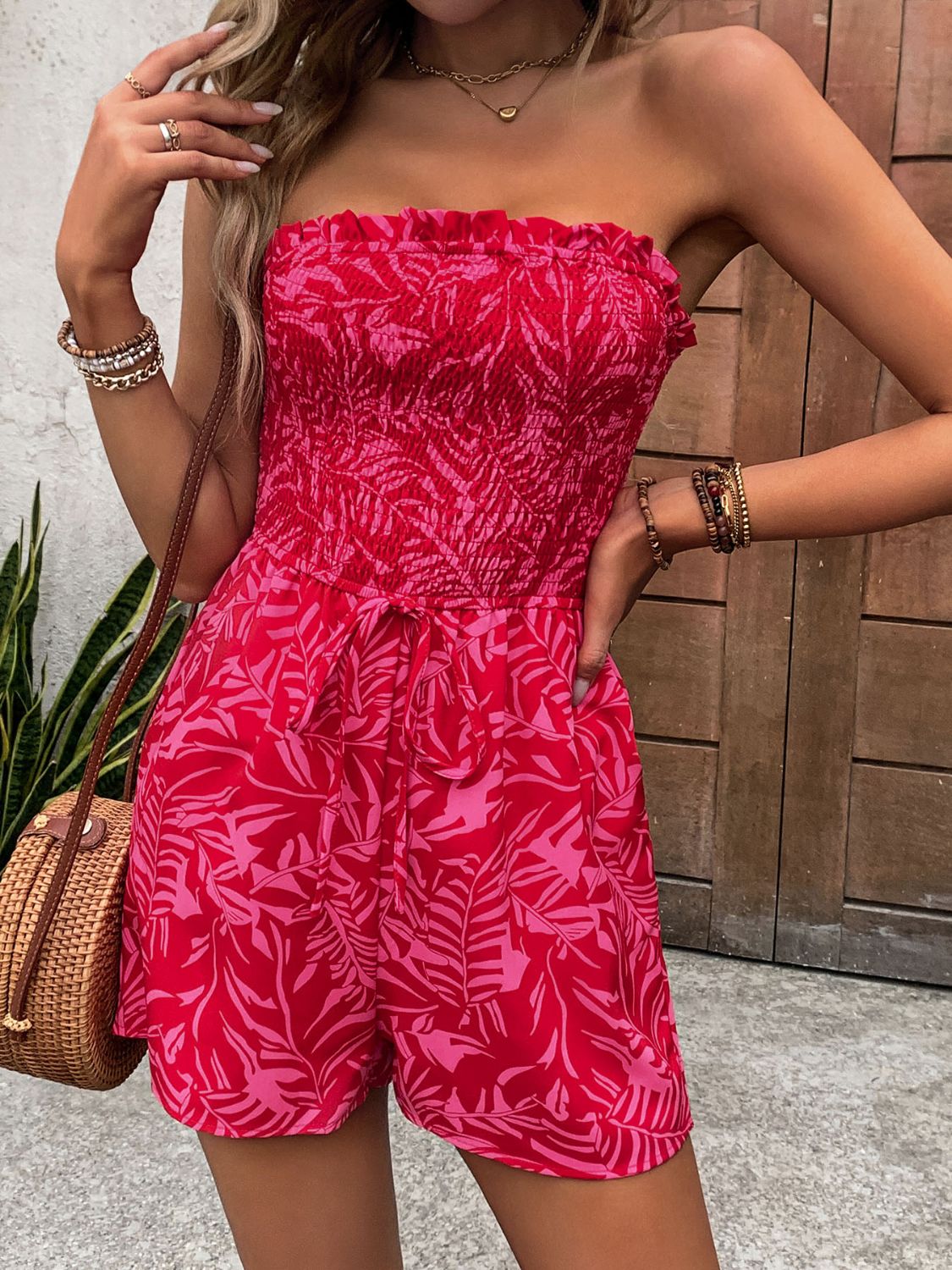 Tube Romper with Pockets