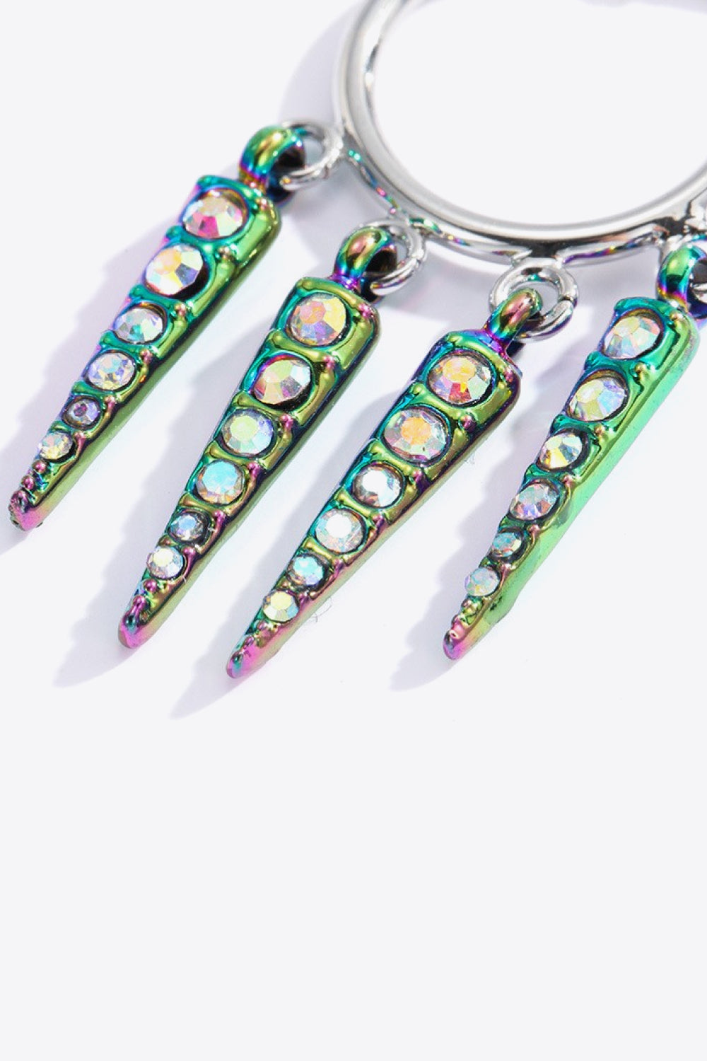 Multicolored Geometric Earrings