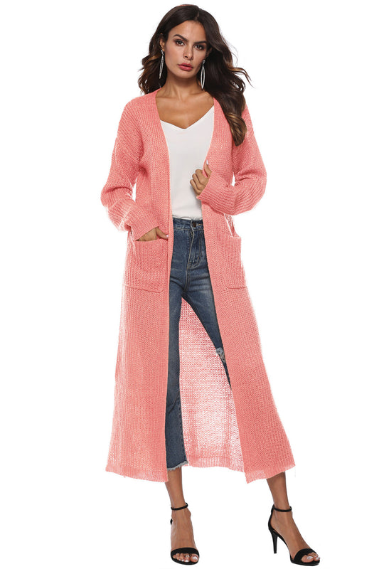 Duster Front Buttoned Cardigan