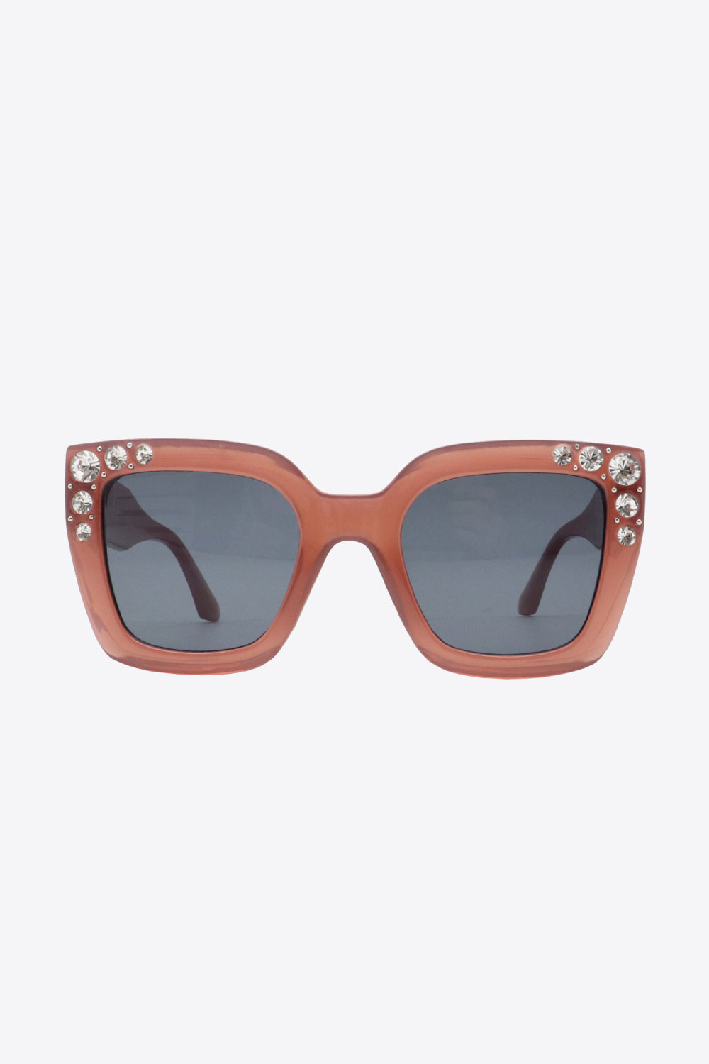 Inlaid Rhinestone Sunglasses