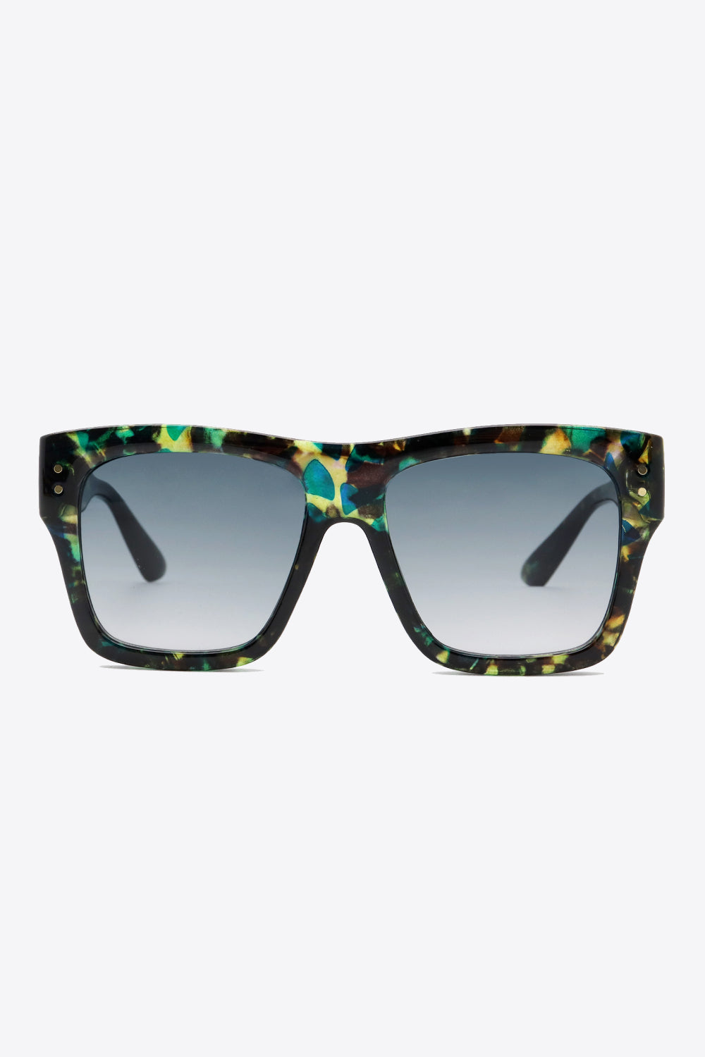 Patterned Square Sunglasses